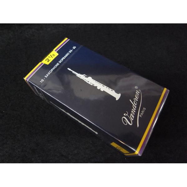 ■【新品・特価】バンドレン・リード【ソプラノサックス用】青箱・サイズ2半(2・1/2)・トラデショナ...