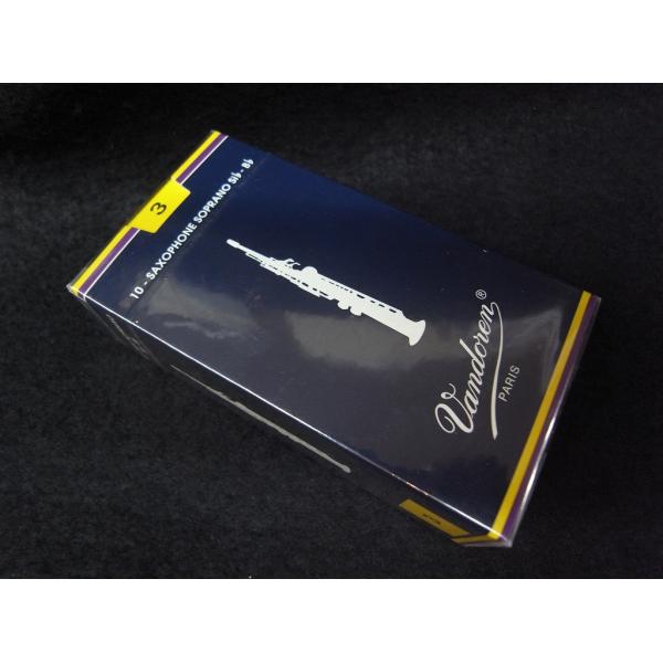 ■【新品・特価】バンドレン・リード【ソプラノサックス用】青箱・サイズ3・トラデショナル・正規品