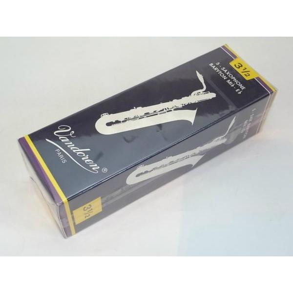 ■【新品・数量限定特価!!】バンドレン・リード・バリトンサックス用・青箱・サイズ3半(3・1/2)・...