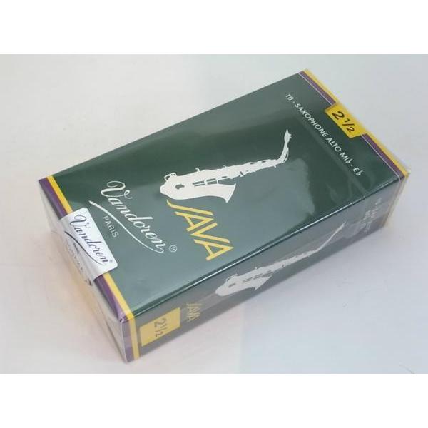 【野中貿易正規品・新品】バンドレン・リード・JAVA(緑)・アルトサックス用・サイズ2半(2・1/2...