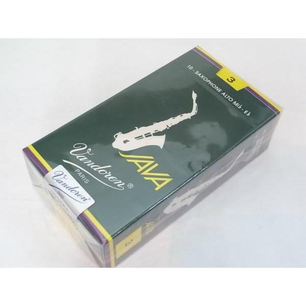 ◎【野中貿易正規品・新品】バンドレン・リード・JAVA(緑)・アルトサックス用・サイズ3