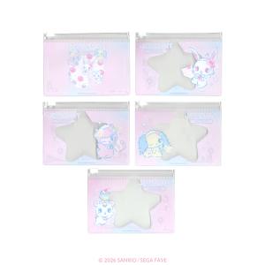 【8月7日以降順次発送予定】ジュエルペット×Etoile et Griotte『CAKERY』　トレーディングスライドミニポーチ