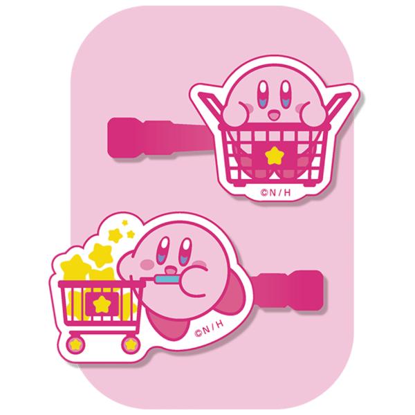 KIRBY’S PUPUPU MARKET　オリジナル　アクリルヘアクリップ　カービィ