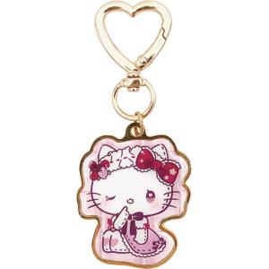 HELLO KITTY ×DOLLY MIX　メタルキーホルダー　ハローキティ