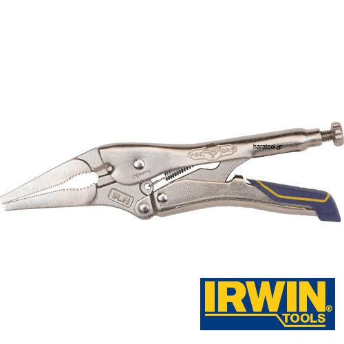 メール便可　IRWIN アーウィン ロッキングプライヤー　ロングノーズ 225mm