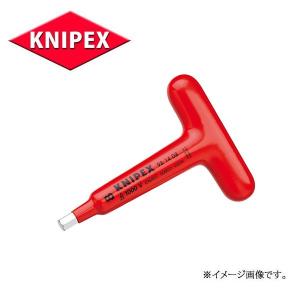 KNIPEX クニペックス 絶縁工具 T型六角棒レンチ  9814-06｜haratool