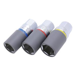 Koken(コーケン） Z-EAL 1/2-12.7sq　ホイールナットソケット3本セット　17-19-21mm