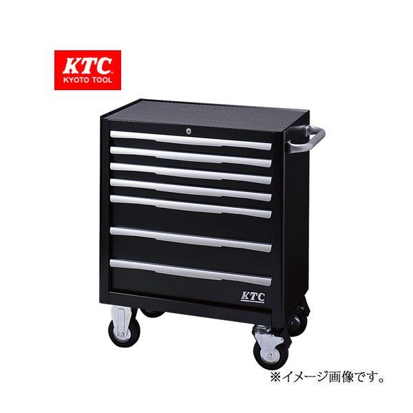 KTC  ローラーキャビネット（7段7引出し）EKW-1007BK（ブラック）