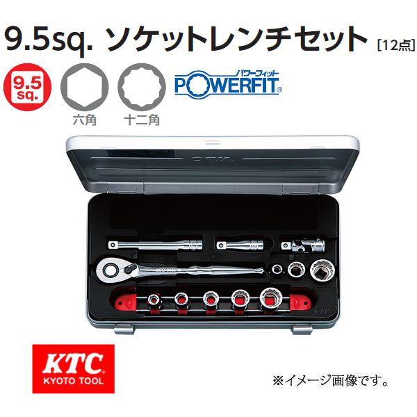 KTC 3/8-9.5sp. ソケットレンチセット 12ヶ組 TB308X