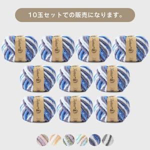 ニットワーム 毛糸 10玉 チャティ カラフル...の詳細画像2