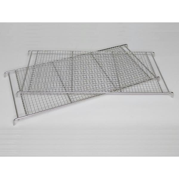 ステンレス製マルチスタンド用棚板２枚セット アウトドアラック ハンガーラック グリルスタンド ラック...