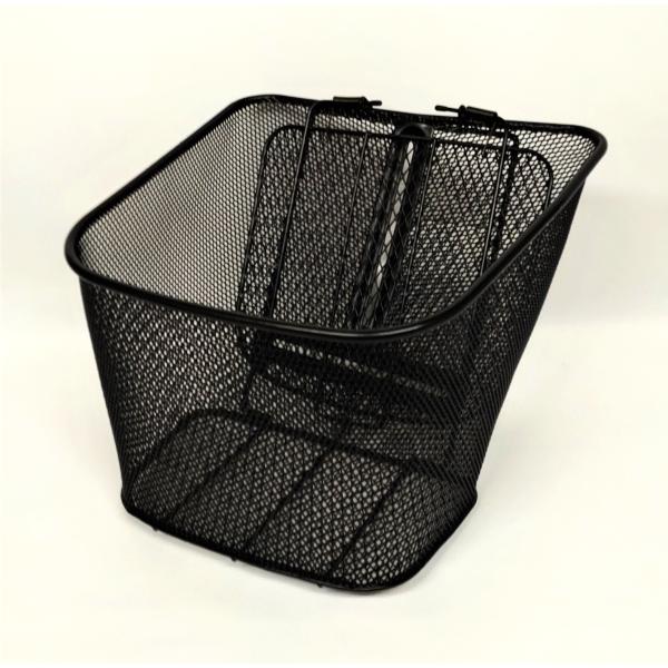 スクーター用フロントバスケット ミニバイク スクーターメッシュバスケット スクーター前カゴ 黒 ブラ...