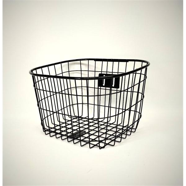 自転車オーバル型（丸型）ワイヤーバスケット（ファッションサイクル）自転車バスケット前カゴ　かご　バス...
