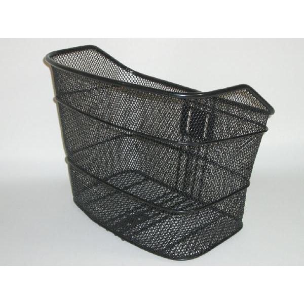 自転車用メッシュバスケットP382BL／自転車前カゴメッシュ　自転車バスケット　バスケット前カゴ　か...
