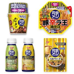 日清食品 10食アソート カレーメシ 豚辛ラ王 グリーンスムージー