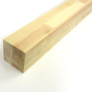 赤松集成材　角材 （90×90×700mm） 長さ70cm レッドパイン 無塗装 DIY 木材