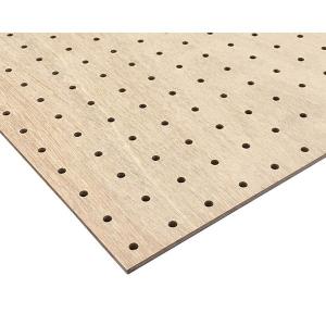 有孔ボード（ラワン素材）（4×600×900mm） パンチングボード 合板 DIY 木材