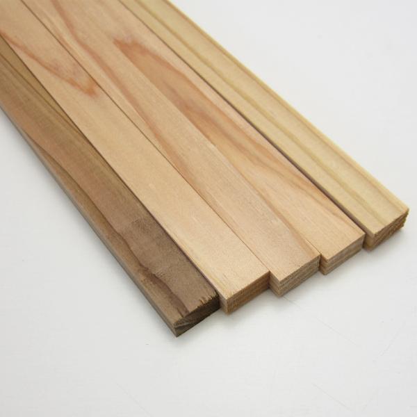 杉 小割材 （8×14×975mm） 8mm厚 1.4cm 97.5cm 無塗装 DIY 木材