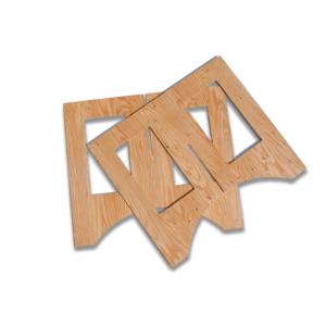 ワークレッグ tough（L）（24×750×850mm） 2枚1セット テーブル脚