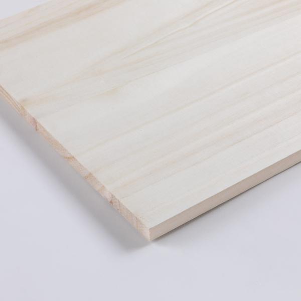 桐集成材 （13×400×910mm） 13mm厚 幅40cm 91cm 無塗装 DIY 木材