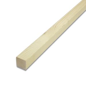 2x3 木材 ツーバイ材 サイズ 約38×63×600mm [2×3] ( DIY 角材 無塗装