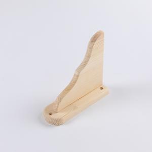 パインシェルフ棚受け（中）（18×170×170mm） 無塗装 DIY 木材