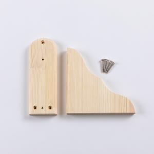 パインシェルフ棚受け(中)(18×170×17...の詳細画像1