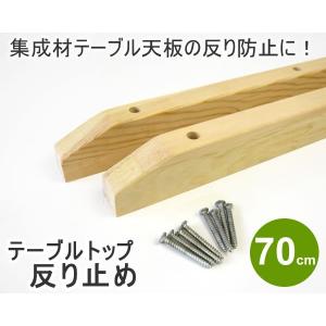 テーブルトップ反り止め 70cm 2本入り ビ...の詳細画像1