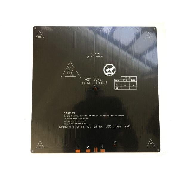 ヒートベッド 12V/24V対応 Reprap用 （アルミニュームプレート 300mm×300mm×...