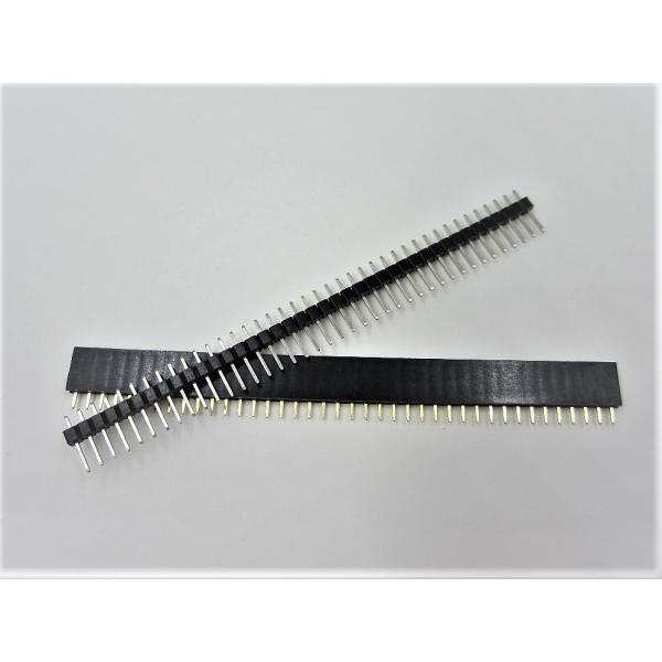 【送料220円〜】2.54mm オス メス  ピンヘッダー 1×40