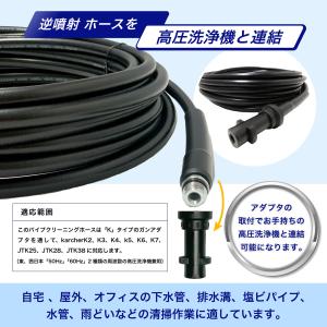 ケルヒャー パイプクリーニングホース 逆噴射 ...の詳細画像2