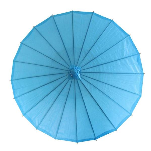ImP 和傘 日傘 無地 直径60cm 水色 ブルー
