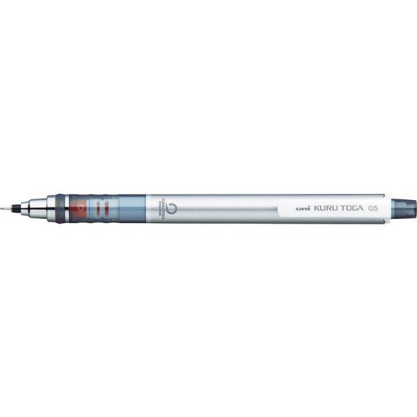 三菱鉛筆 シャープペン クルトガ 0.5 シルバー 1.4cm×14cm M54501P.26