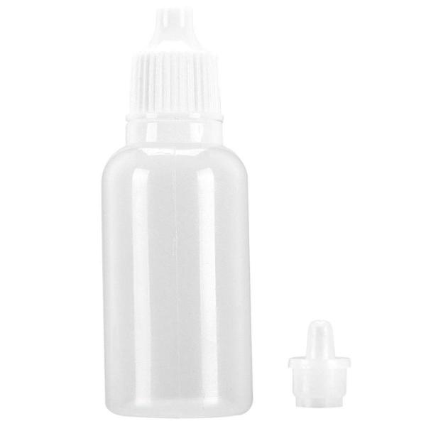 KESYOO ドロッパーボトル プラスチック容器 スポイト瓶 滴瓶 20ml 透明 詰め替え可能 液...