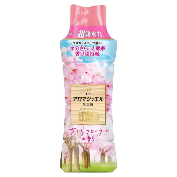 レノア ハピネス アロマジュエル さくらフローラル 本体 445mL 香り付け専用ビーズ