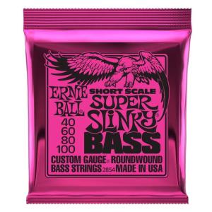 正規品 ERNIE BALL 2854 ショート・スケール・ベース弦 (40-100) SHORT SCALE SUPER SLINKY B｜harenohiya