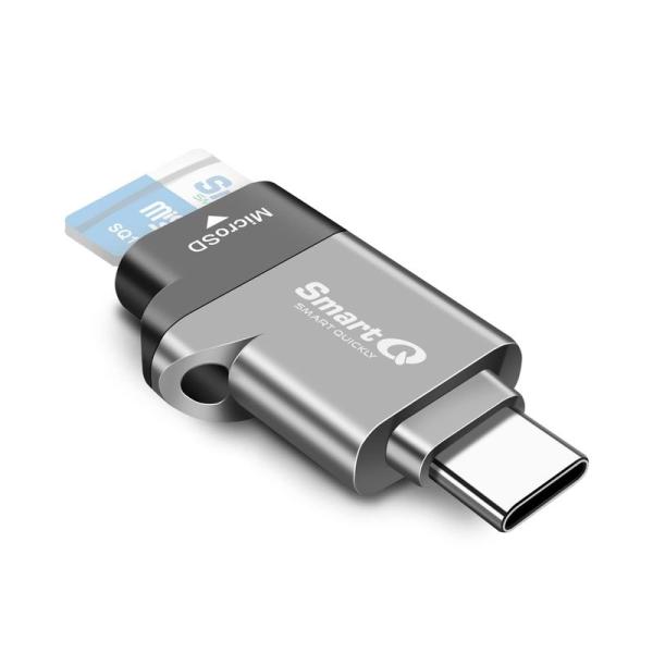 C356 Type-C MicroSDカードリーダー USB 3.0超高速テクノロジー搭載 Micr...