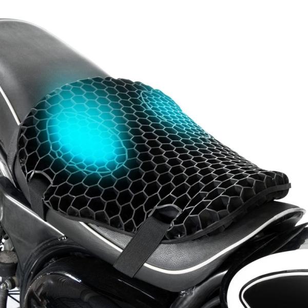 serenity バイクシートクッション 日本メーカー公認品 ゲルクッション 尻痛み 腰痛み解消 3...