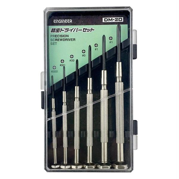 エンジニア +精密ドライバーセット 6本組 DM-20