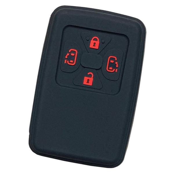 IKTトヨタ車用 スマートキー用シリコンカバー 4ボタン ブラックレッド 4ボタン / アルファード...