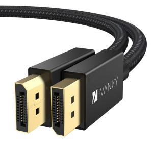 iVANKY 8K DisplayPort ケーブル （DP 1.4）VESA認証 ディスプレイポート ケーブル 8K/60Hz 4K/14｜harenohiya