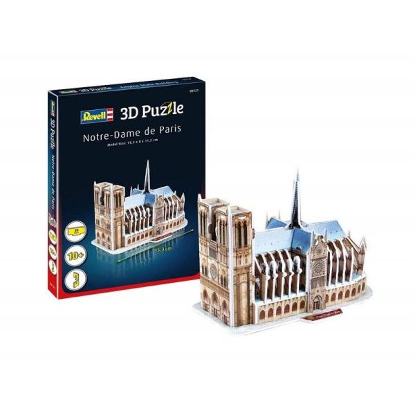 ドイツレベル 3Dパズル ノートルダム聖堂 パリ ペーパークラフト 00121