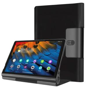 液晶フィルムとタッチペンおまけPysea Lenovo Yoga Smart Tab ZA3V0052JP ケース2019モデル PUレザ製｜harenohiya