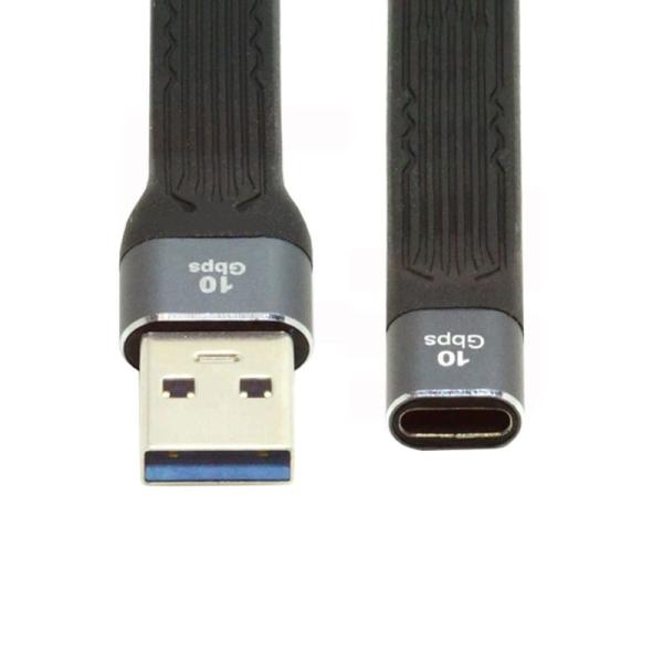 chenyang CY USB 3.1 ショートケーブル USB 3.0 Type A オス - U...