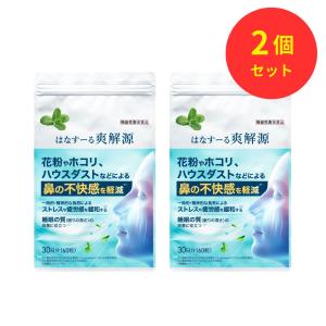 はなすーる爽解源 はなすーる サプリ サプリメント 機能性表示食品 2箱セット