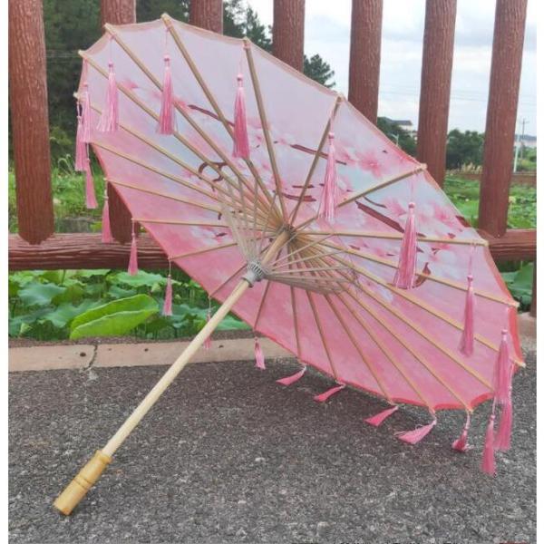 傘 撮影用和傘 晴雨兼用和風傘 かさ 木製 雨傘 和風 和柄 レディース UVカット コスプレ アン...