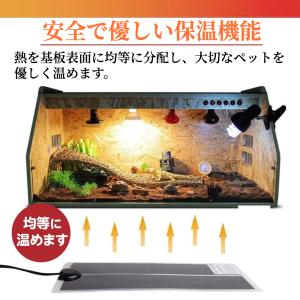 ペット用 パネルヒーター 爬虫類 ヒーター 【...の詳細画像2