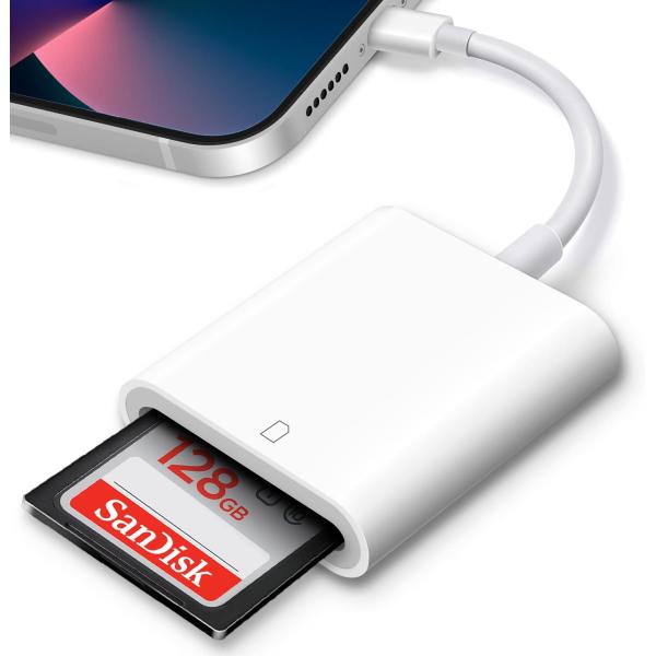 【ハレゾラTBP公式店】SDカードリーダー iPhone iPadに適用 写真 ビデオ高速転送 メモ...