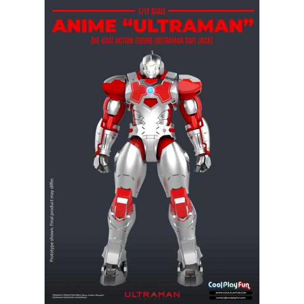 ULTRAMAN 1/12スケール　ダイキャスト　アクションフィギュア　ULTRAMAN SUIT ...