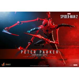 Marvel's Spider-Man 2 ビデオゲーム・マスターピース 1/6スケールフィギュア　ピーター・パーカー/スパイダーマン(スーペリア・スーツ)【予約】｜Hollywood Collector's Gallery